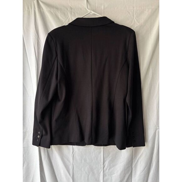NYDJ Ponte Blazer in Black Size Large - Picture 2 of 2